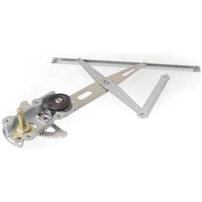Left Front Hand-Crank Window Regulator Compatible With Toyota Yaris Base Yaris S 2007-2012 By
