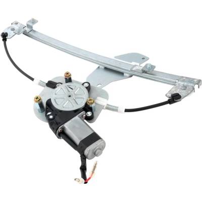 Rareelectrical - New Left Rear Window Regulator With Motor Compatible With Kia Rio Lx+ Rio Sx Rio Lx Rio Ex 2012-2017 - Image 2