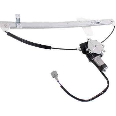 Rareelectrical - New Right Rear Window Regulator With Motor Compatible With Infiniti Nissan Armada Platinum 8 Cyl - Image 2