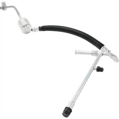 Rareelectrical - New Discharge A/C Refrigerant Hose Compatible With Ford Lincoln F-150 Xlt 8 Cyl 4.6L F-150 Lariat 8 - Image 3