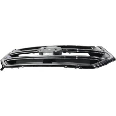 Rareelectrical - New Textured Black Grille Assembly Compatible With Ford Edge Titanium 4 Cyl 2.0L Edge Titanium 6 Cyl - Image 4