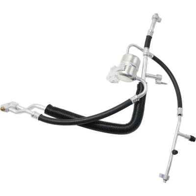 New A/C Refrigerant Hose Compatible With Ford Lincoln Expedition Xlt 8 Cyl 5.4L Expedition Eddie