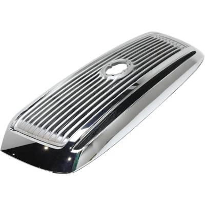 Rareelectrical - Silver Shell Grille Assembly Compatible With Toyota Tundra Limited 8 Cyl 5.7L 2012-2013 To1200364 - Image 3