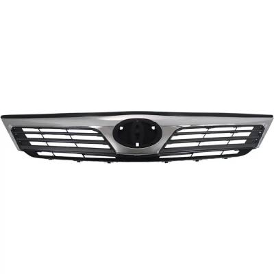 Chrome Shell Grille Assembly Compatible With Toyota Camry L 4 Cyl 2.5L 2012-2014 By To1200344