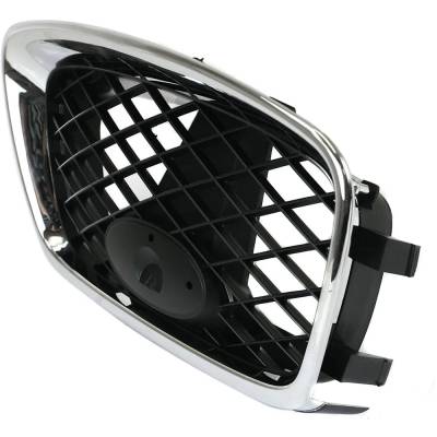Rareelectrical - New Chrome Shell Grille Assembly Compatible With Subaru Impreza 2.5I 4 Cyl 2.5L Impreza Wrx Tr 4 Cyl - Image 2