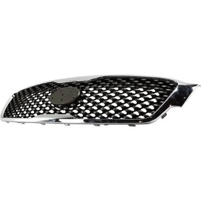 RAREELECTRICAL - New Chrome Shell Grille Assembly Compatible With Kia Sorento Sx Limited 4 Cyl 2.0L Sorento Sx - Image 3