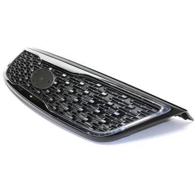Rareelectrical - New Grille Assembly Compatible With Kia Sorento Lx 6 Cyl 3.3L Sorento Sx 6 Cyl 3.3L Sorento Lx 4 Cyl - Image 2