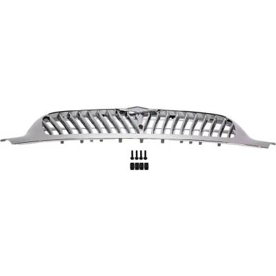 Rareelectrical - New Vertical Bar Grille Assembly Compatible With International 4400 Base 6 Cyl 7.6L 4400 Base 8 Cyl - Image 6