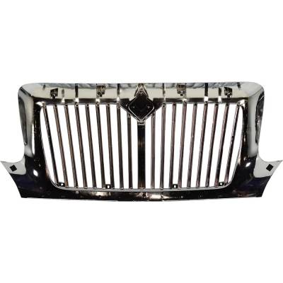 Rareelectrical - New Vertical Bar Grille Assembly Compatible With International 4400 Base 4 Cyl 8.5L 4100 Base 8 Cyl - Image 5