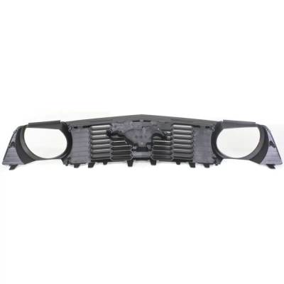 Rareelectrical - Textured Gray Grille Assembly Compatible With Ford Mustang Gt 8 Cyl 5.0L Mustang Gt 8 Cyl 4.6L - Image 5