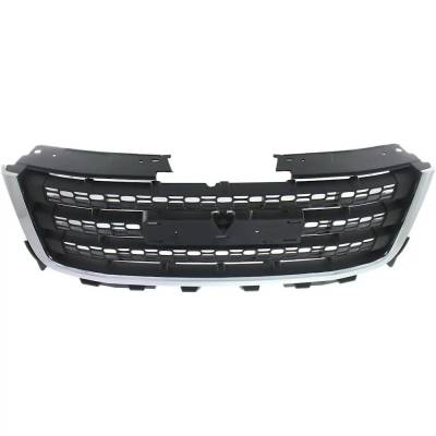 RAREELECTRICAL - New Chrome Shell Grille Assembly Compatible With Gmc Sierra 3500 Hd Sle 8 Cyl 6.0L Sierra 2500 Hd - Image 4