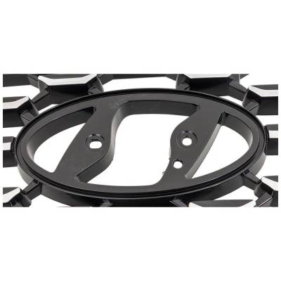 Rareelectrical - New Painted Black Grille Assembly Compatible With Hyundai Elantra Gt Preferred 4 Cyl 2.0L Elantra Gt - Image 7