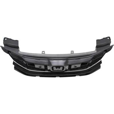 Rareelectrical - New Painted Black Grille Assembly Compatible With Honda Accord Lx-S 4 Cyl 2.4L Accord Ex 4 Cyl 2.4L - Image 4