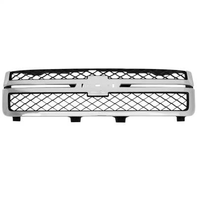 Rareelectrical - New Grille Assembly Compatible With Chevrolet Silverado 3500 Hd Ltz 8 Cyl 6.6L Silverado 2500 Hd Lt - Image 2