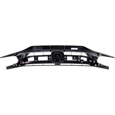 Rareelectrical - New Textured Black Grille Assembly Compatible With Honda Civic Ex 4 Cyl 1.5L Civic Ex-L 4 Cyl 1.5L - Image 4