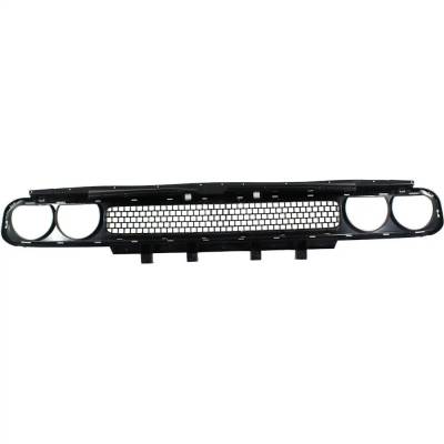 Rareelectrical - New Upper Grille Assembly Compatible With Dodge Challenger Rallye Redline 6 Cyl 3.6L Challenger Se 6 - Image 5