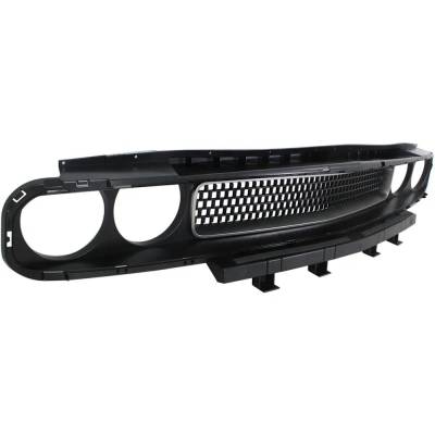 Rareelectrical - New Upper Grille Assembly Compatible With Dodge Challenger Se 6 Cyl 3.6L Challenger R/T Classic 8 - Image 3