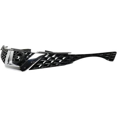 Rareelectrical - New Paintable Grille Assembly Compatible With Nissan Juke Sv 4 Cyl 1.6L Juke S 4 Cyl 1.6L Juke Sl 4 - Image 2