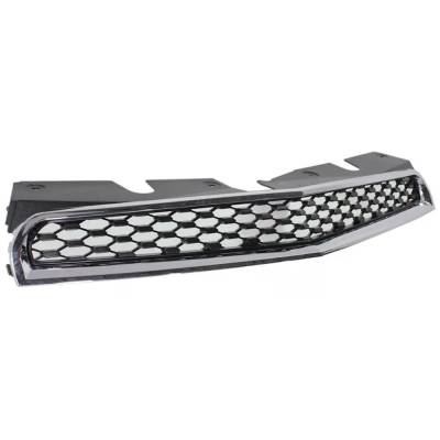 RAREELECTRICAL - New Chrome Shell Grille Assembly Compatible With Chevrolet Equinox Lt 4 Cyl 2.4L Equinox Ltz 6 Cyl - Image 3