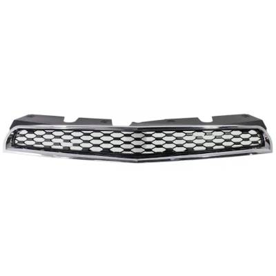 New Chrome Shell Grille Assembly Compatible With Chevrolet Equinox Ltz 6 Cyl 3.6L Equinox Ls 4 Cyl
