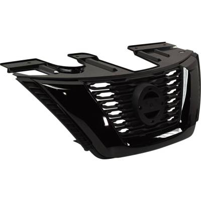 Rareelectrical - New Grille Assembly Compatible With Nissan Rogue Sv Hybrid 4 Cyl 2.0L Rogue Sv 4 Cyl 2.5L 2017 - Image 2