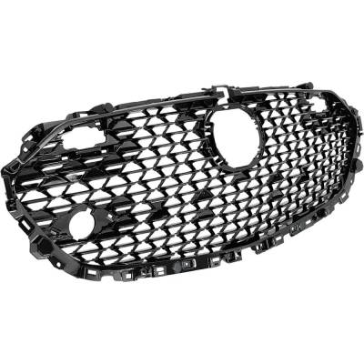 Rareelectrical - New Grille Assembly Compatible With Mazda 3 2.5 Turbo 4 Cyl 2.5L 3 2.5 S 4 Cyl 2.5L Gs 2.0L Premium - Image 3