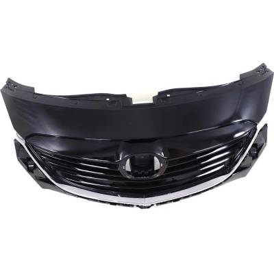Rareelectrical - New Grille Assembly Compatible With Mazda Cx-9 Gs 6 Cyl 3.7L Cx-9 Touring 6 Cyl 3.7L Cx-9 Sport 6 - Image 4