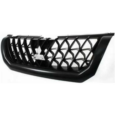 Rareelectrical - New Painted Black Grille Assembly Compatible With Mitsubishi Montero Sport Limited 6 Cyl 3.5L - Image 3