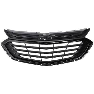 New Black Grille Assembly Compatible With Chevrolet Equinox Lt 4 Cyl 1.6L Equinox Lt 4 Cyl 2.0L