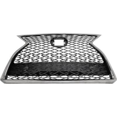 Rareelectrical - New Painted Gray Grille Assembly Compatible With Lexus Rx350 Base 6 Cyl 3.5L Rx350l Base 6 Cyl 3.5L - Image 2