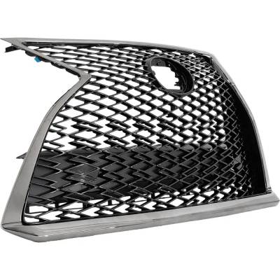 Rareelectrical - New Painted Gray Grille Assembly Compatible With Lexus Rx350 Base 6 Cyl 3.5L Rx350l Base 6 Cyl 3.5L - Image 3
