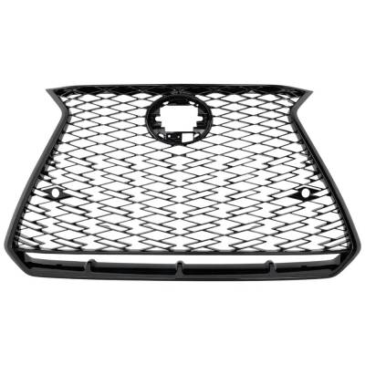 Rareelectrical - New Painted Black Grille Assembly Compatible With Lexus Nx450h+ Base 4 Cyl 2.5L Nx350 F Sport - Image 2