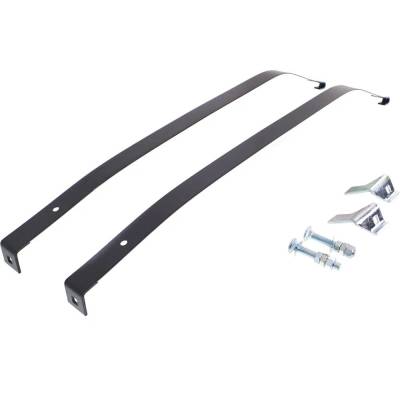 Rareelectrical - New Steel Fuel Tank Strap Compatible With Chevrolet Corvette Base 8 Cyl 7.0L Corvette Base 8 Cyl - Image 3