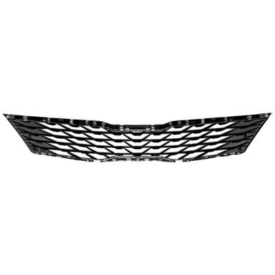 RAREELECTRICAL - New Chrome Insert Grille Assembly Compatible With Kia Optima Hybrid Lx 4 Cyl 2.0L Optima Plug-In - Image 4