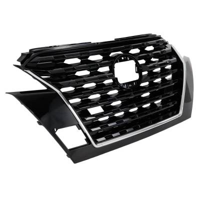 Rareelectrical - New Grille Assembly Compatible With Nissan Kicks S 4 Cyl 1.6L Kicks Sv 4 Cyl 1.6L 2021-2023 - Image 3