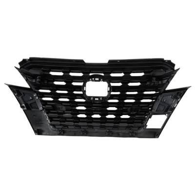 Rareelectrical - New Grille Assembly Compatible With Nissan Kicks S 4 Cyl 1.6L Kicks Sv 4 Cyl 1.6L 2021-2023 - Image 4
