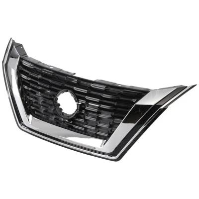 Rareelectrical - New OEM Replacement Black Shell Grille Assembly Compatible With Nissan Rogue S 3 Cyl 1.5L Rogue S 4 - Image 2