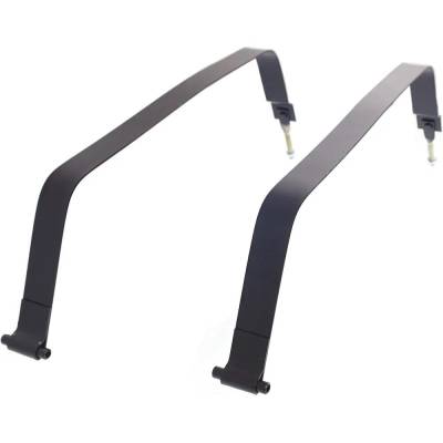 Rareelectrical - New Steel Fuel Tank Strap Compatible With Jeep Wrangler Rio Grande 4 Cyl 2.5L Wrangler Se 4 Cyl 2.5L - Image 3