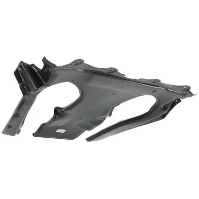 Rareelectrical - Engine Splash Guard Compatible With 2007-2014 Mercedes-Benz Cl550 Cl600 Cl63 Cl65 Rear Plastic Guard - Image 3