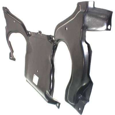 Rareelectrical - Engine Splash Guard Compatible With 2008-2011 Mercedes-Benz C230 C250 C300 C350 Rear Plastic Guard - Image 2
