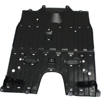 Engine Under Cover Splash Shield Compatible With 2006-2011 Honda Civic Front 1.3L 4-Cyl Direct Fit