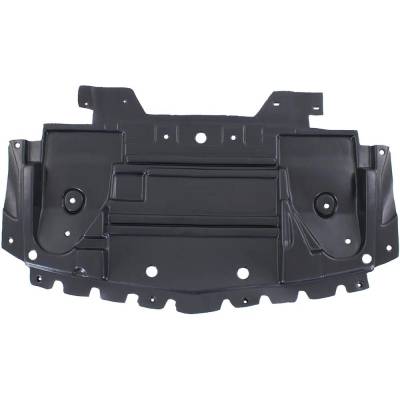 Engine Under Cover Splash Shield Compatible With 2009-2015 Cadillac Cts Front 6.2L V8 Direct Fit Oe