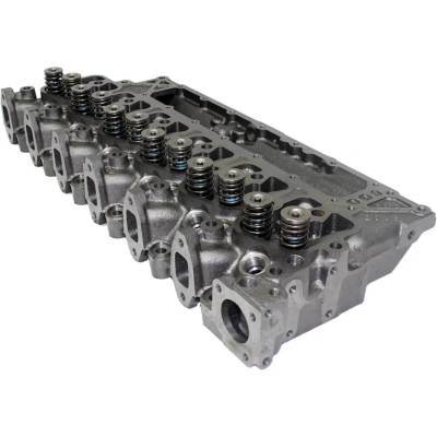 Rareelectrical - New Cylinder Head Compatible With Dodge Ram 2500 Base 6 Cyl 5.9L Ram 3500 Base 6 Cyl 5.9L 1994-1998 - Image 2