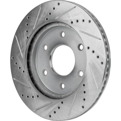 Rareelectrical - New Performance Rotor Brake Disc Compatible With Infiniti Nissan Qx56 Base 8 Cyl 5.6L Pathfinder - Image 3