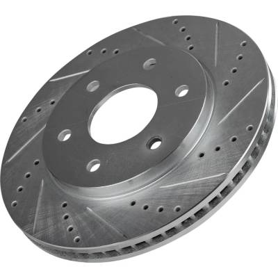 Rareelectrical - New Performance Rotor Brake Disc Compatible With Infiniti Nissan Qx56 Base 8 Cyl 5.6L Pathfinder - Image 8