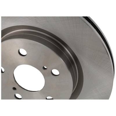 Rareelectrical - New Plain Surface Brake Disc Compatible With Lexus Toyota Camry Xse 4 Cyl 2.5L Rav4 Limited 4 Cyl - Image 4