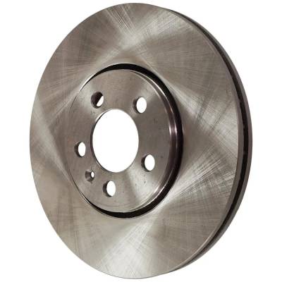 Rareelectrical - New Vented Brake Disc Compatible With Volkswagen Golf Gti Gls 4 Cyl 2.0L Jetta Gli 6 Cyl 2.8L Golf - Image 2