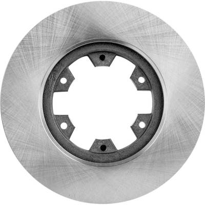 Rareelectrical - New Vented Brake Disc Compatible With Nissan D21 Base 4 Cyl 2.4L Pathfinder Xe 6 Cyl 3.0L 1985-2002 - Image 5