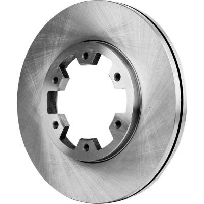 Rareelectrical - New Vented Brake Disc Compatible With Nissan D21 Base 4 Cyl 2.4L Pathfinder Xe 6 Cyl 3.0L 1985-2002 - Image 8