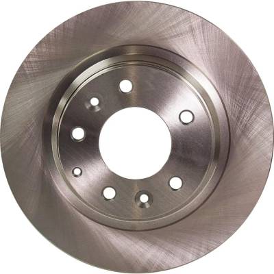 Rareelectrical - New Solid Brake Disc Compatible With Ford Lincoln Mazda Mx-5 Miata Gt 4 Cyl 2.0L 626 Lx 6 Cyl 2.5L - Image 2